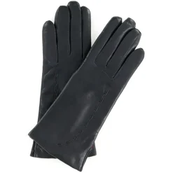 Discount Maison Fabre Gants en Cuir d'Agneau doublure Laine Mila fer
