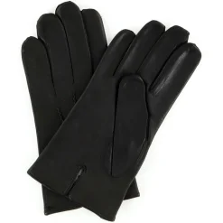 Homme Maison Fabre Gants en Cuir de Cerf Daniel noirs