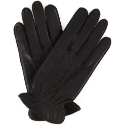 Hot Maison Fabre Gants en Cuir de Cerf doublure Laine Craig bruns