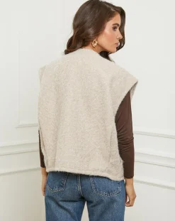 Femme L'Armoire de Suzette Gilet Alice beige