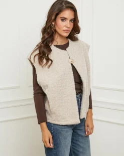 Femme L'Armoire de Suzette Gilet Alice beige
