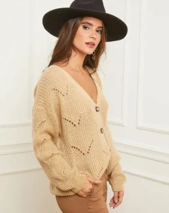 Femme L'Armoire de Suzette Gilet Alice camel