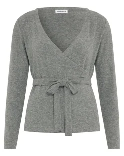 Hot Passionata Gilet cache-coeur Kai gris chiné