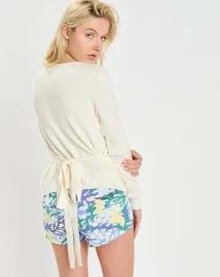 Femme Passionata Gilet cache-coeur Mona talc