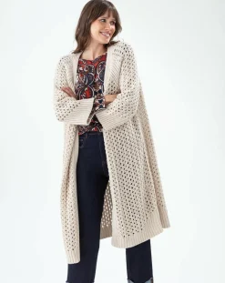 Sale Indies Gilet Carla naturel