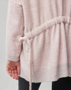 Clearance Lauren Vidal Gilet ceinturé Ciara rose