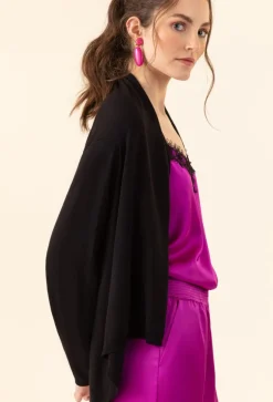 Clearance Bleu Blanc Rouge Gilet Charmant noir