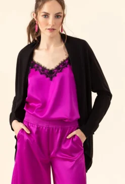 Clearance Bleu Blanc Rouge Gilet Charmant noir