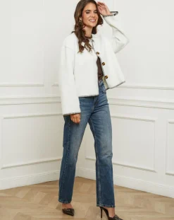 Hot L'Armoire de Suzette Gilet Clara écru