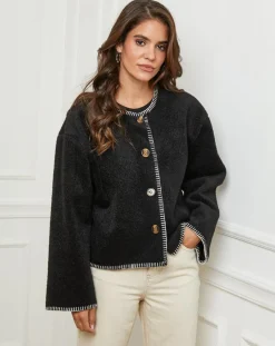 Best L'Armoire de Suzette Gilet Clara noir