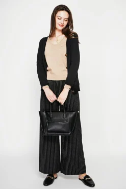 Best C&Jo Gilet col v boutonné noir