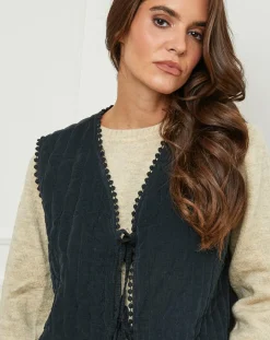 Online L'Armoire de Suzette Gilet Diane noir