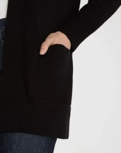 Femme Galeries Lafayette Gilet en Laine & Cachemire Susan noir