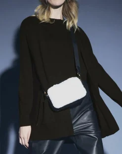 Femme Galeries Lafayette Gilet en Laine & Cachemire Susan noir