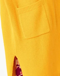 Sale Indies Gilet en Laine mélangée Amira mangue