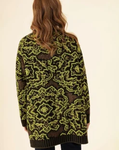 New Indies Gilet en Laine mélangée Martin kaki/absinthe