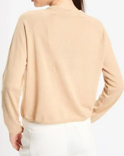 Online Jodhpur Gilet en Lin & Coton Rouga beige