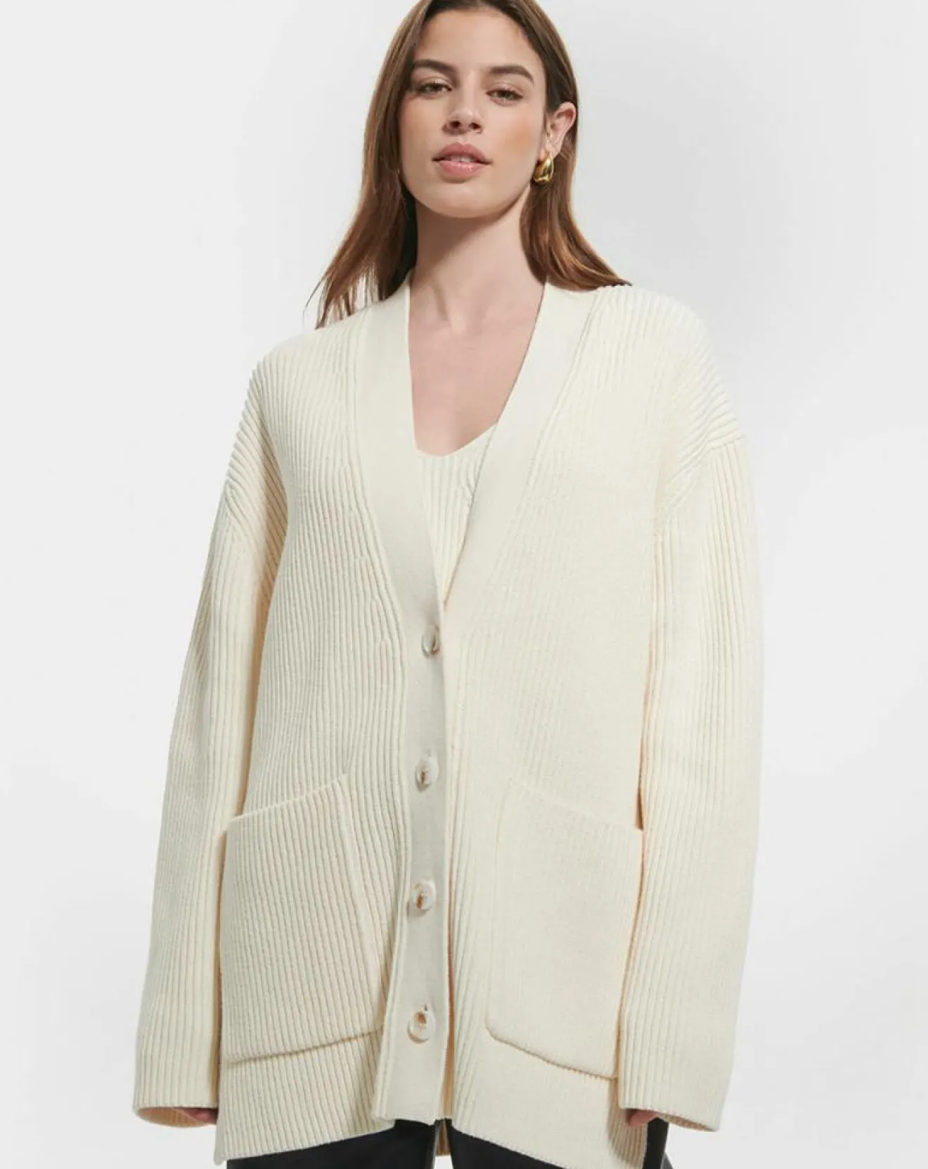 New Zapa Gilet Gino ecru