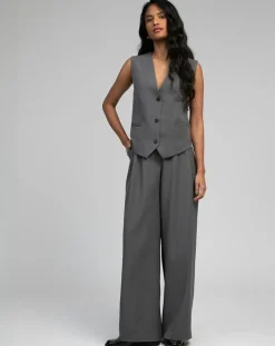 New An'ge Gilet Kimolo anthracite