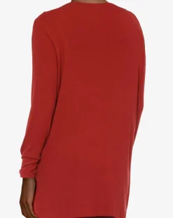 Femme Passionata Gilet Lily rouge bordeaux