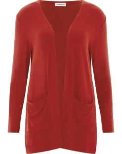 Femme Passionata Gilet Lily rouge bordeaux