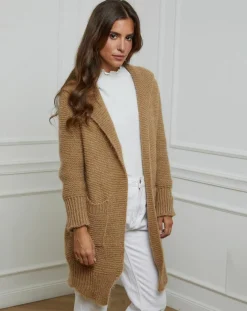 New Alice & Charlotte Gilet Lucie camel