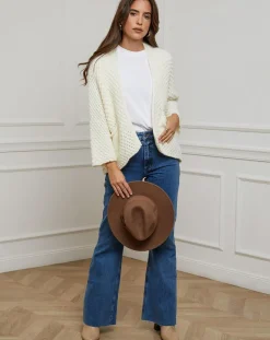 Best Alice & Charlotte Gilet Manon blanc