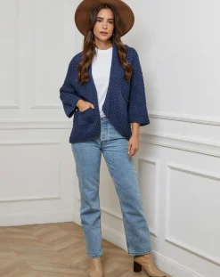 Alice & Charlotte Gilet Manon marine