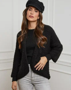 Femme Alice & Charlotte Gilet Manon noir