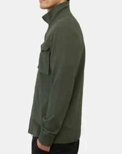 New Marc O'Polo Gilet Militaire kaki