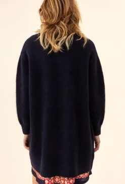 Femme Bleu Blanc Rouge Gilet Nola bleu