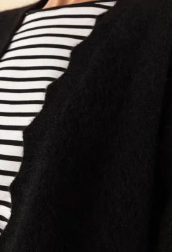 Clearance Bleu Blanc Rouge Gilet Nola noir