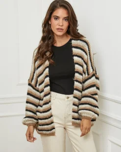 Best L'Armoire de Suzette Gilet Pauline camel