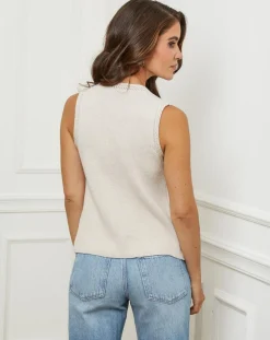 L'Armoire de Suzette Gilet Romy beige