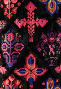 Femme Bleu Blanc Rouge Gilet Romy noir