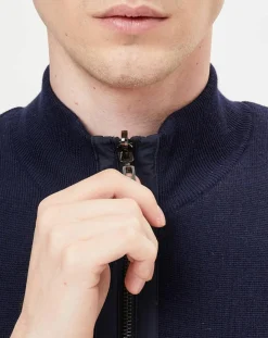 Best Hackett London Gilet réversible sans manches bleu marine