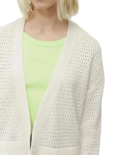 Best Marc O'Polo Gilet Tube Maille Ajourée blanc