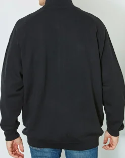 Homme Hackett London Gilet zippé 100% Laine Aston Martin Racing noir