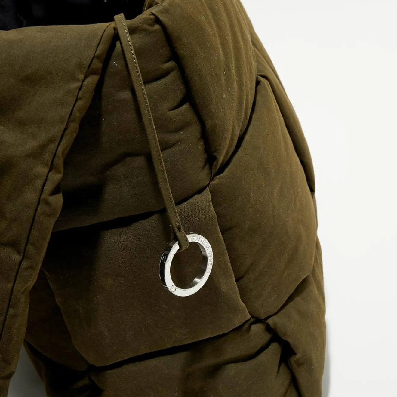 Femme Bottega Veneta Grand sac fourre-tout rembourré Arco olive - 32x44x11 cm