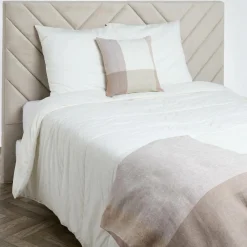 Online Haomy Housse de coussin 100% Lin Saporo pétale - 45x45 cm