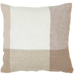 Online Haomy Housse de coussin 100% Lin Saporo pétale - 45x45 cm