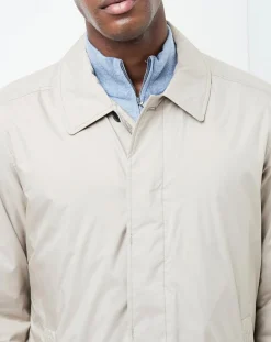 Hackett London Imperméable Lightweight Mac beige