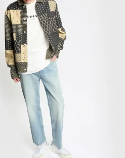 Homme Scotch & Soda Jean 100% Coton Bio Regular Fit bleu clair