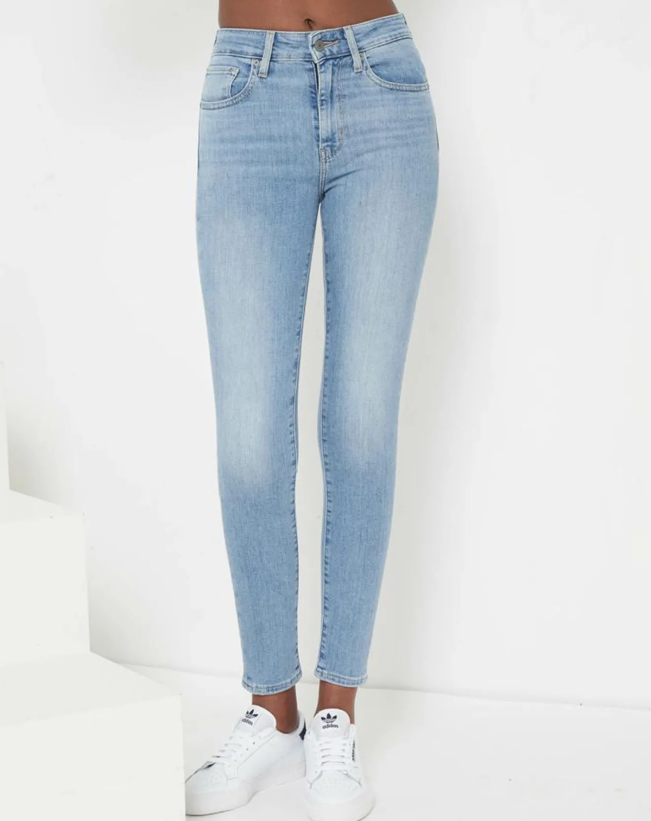 Femme Levi's® Jean 721 Hi Rise Skinny bleu