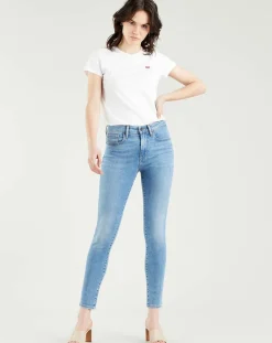 Outlet Levi's® Jean 721 High Rise Skinny bleu moyen