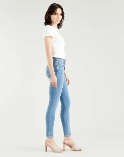 Outlet Levi's® Jean 721 High Rise Skinny bleu moyen