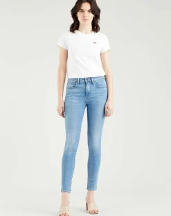 Outlet Levi's® Jean 721 High Rise Skinny bleu moyen