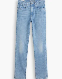 Femme Levi's® Jean 724 High Rise Slim taille haute bleu