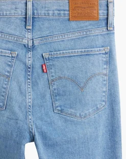 Femme Levi's® Jean 724 High Rise Slim taille haute bleu