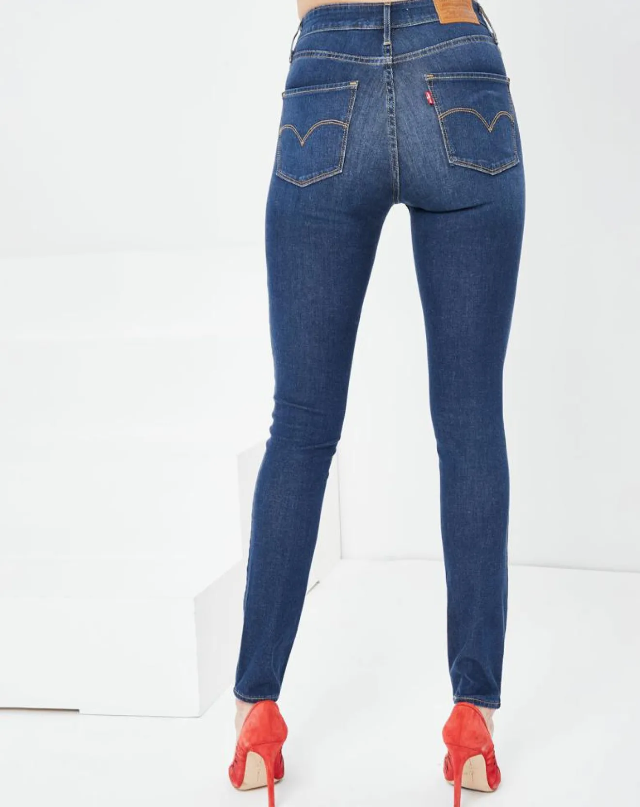 Discount Levi's® Jean 721 High Skinny Up For Grabs bleu